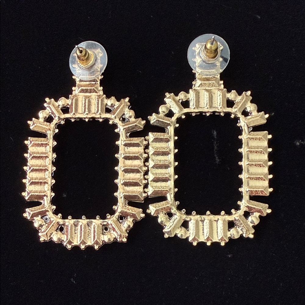 Multicolor Geometric Earrings - image 2